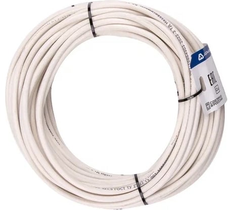 Провод ПВС АТЛАНТ 2x1,5 ГОСТ 20м 90002