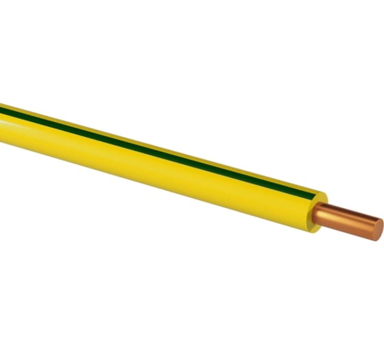 Провод ПуВнг(a)-ls Цветлит 1x2,5 зеленый/желтый 500 метров С00077744 1
