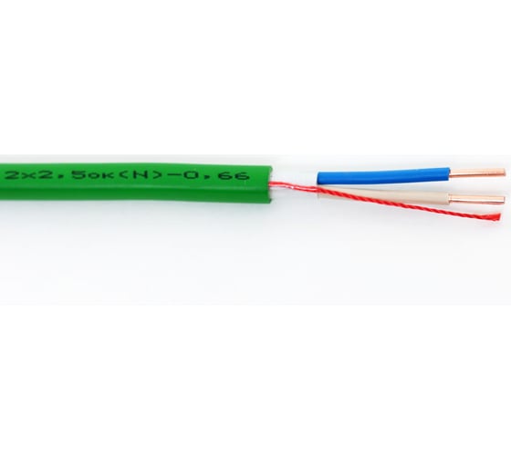 Силовой энергосберегающий кабель EXPERt class ВВГнг(А)-LS 2x2,5 ок(N)-0,66 50 м 45093