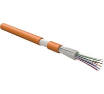 Волоконно-оптический кабель Hyperline FO-DT-IN-50-8-HFLTx-OR 50/125 (OM2) многомодовый, 8 волокон, плотное буферное покрытие (tight buffer), для внутренней прокладки, HFLTx, –40C – +70C, оранжевый 394567