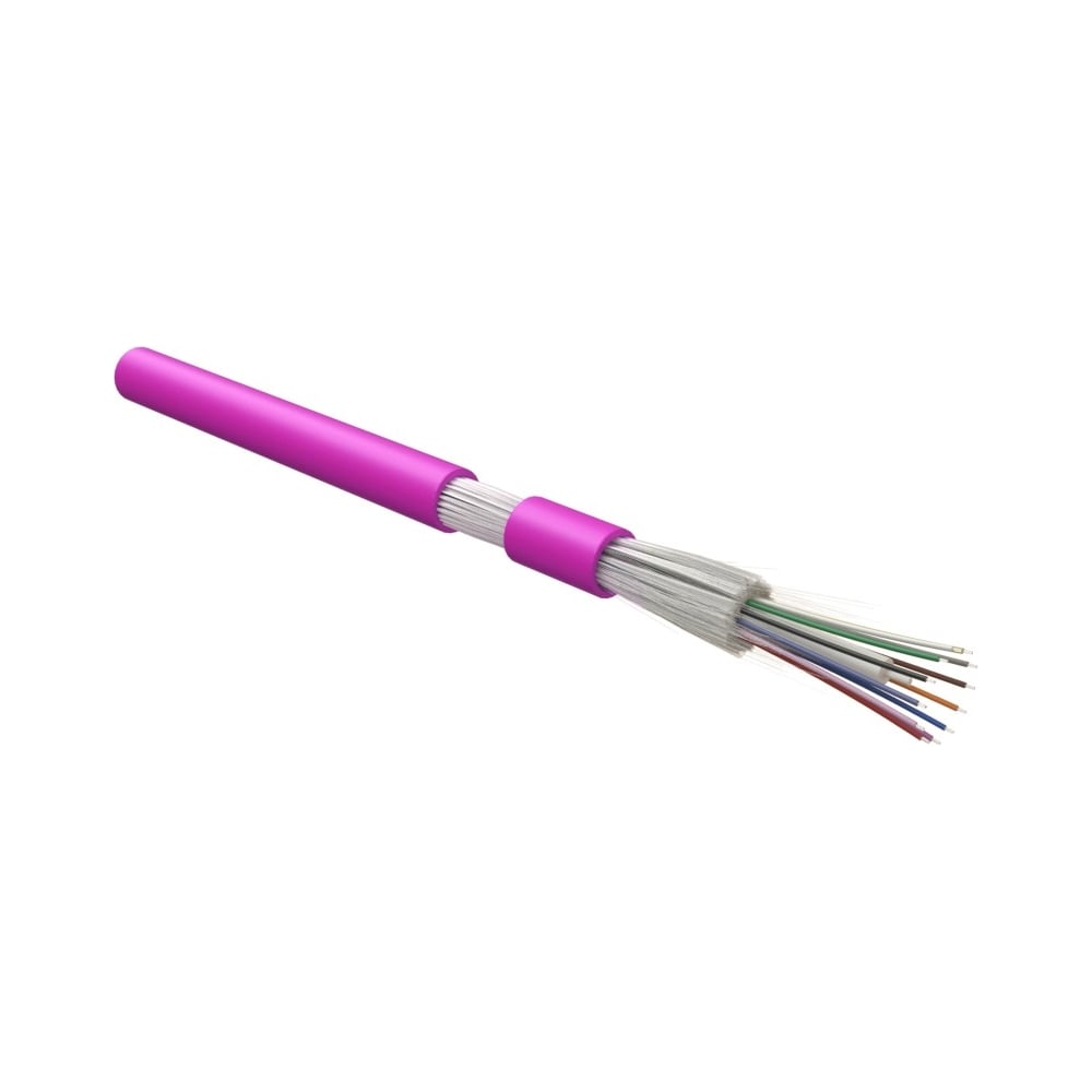 Волоконно-оптический кабель Hyperline FO-DT-IN-504-8-HFLTx-MG 50/125 ...