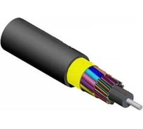 Волоконно-оптический кабель Hyperline FO-MB-IN/OUT-50-16-LSZH-BK 50/125 (OM2) многомодовый, 16 волокон, безгелевые микротрубки 0.9 мм (micro bundle), внутренний/внешний, LSZH, нг(А)-HF, -40C