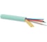 Волоконно-оптический кабель Hyperline FO-MC3-IN-504-12-LSZH-AQ 50/125 (OM4) многомодовый, для патч-кордов и кабельных сборок с коннекторами MPO/MTP, 12 волокон, для внутренней прокладки, LSZ 1
