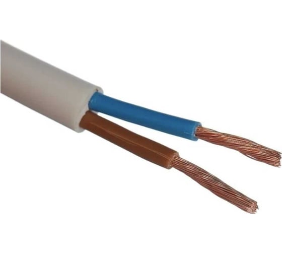 Провод iTOK ПВСн 2x4 ГОСТ белый (5 метров) i-KPP-PVSN-240-5-W
