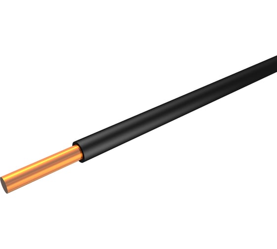 Провод iTOK ПуВнг(А)-LS 1x4 ГОСТ черный (100 метров) i-KPP-PUVNG-LS-140-100-BLACK