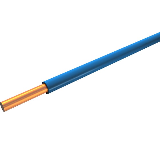 Провод ПуВнг(А)-LS 1x4 ГОСТ синий (100 метров) iTOK i-KPP-PUVNG-LS-140-100-BLUE