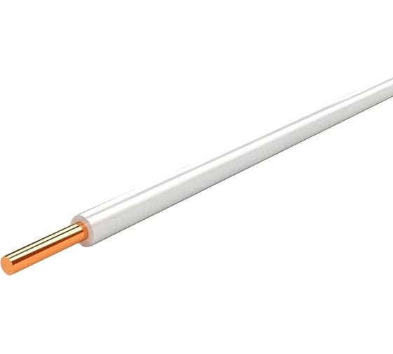 Провод iTOK ПуВнг(А)-LS 1x4 ГОСТ белый (100 метров) i-KPP-PUVNG-LS-140-100-WHITE