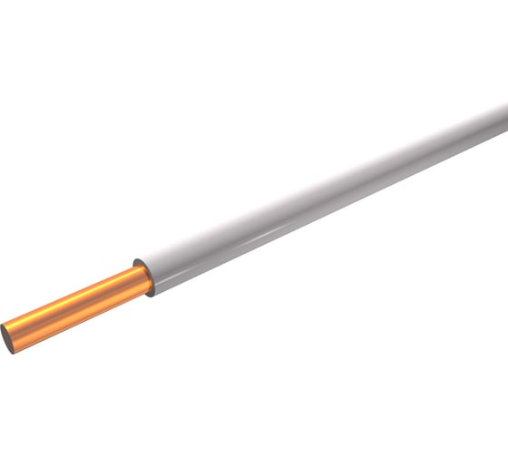 Провод iTOK ПуВнг(А)-LS 1x1,5 ГОСТ белый (100 метров) i-KPP-PUVNG-LS-115-100-WHITE