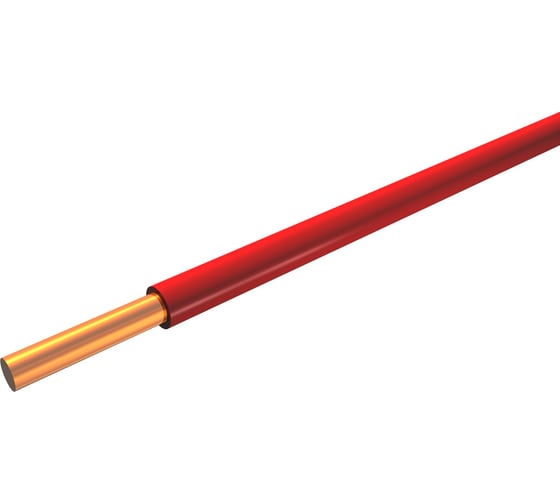 Провод iTOK ПуВнг(А)-LS 1x1,5 ГОСТ красный (100 метров) i-KPP-PUVNG-LS-115-100-RED