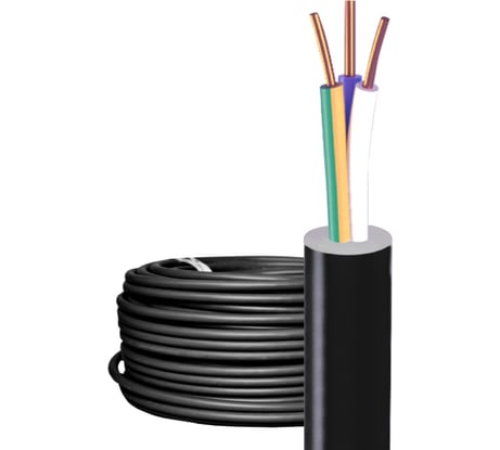 Силовой кабель КС-ВВГнг(А)-LS OneKeyElectro 3x2,5ок (n)-0,66, длина 50м 2243280