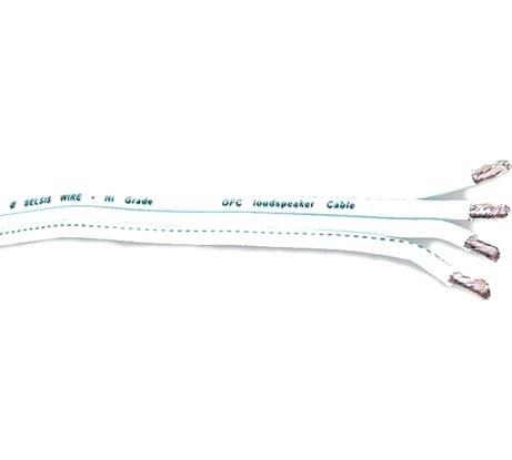 Акустический кабель 4х2,5 мм2 14 Ga, белый Belsis BW7007