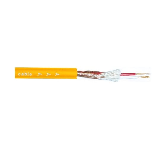 Микрофонный кабель Belsis 2 жилы d=6мм (1.13mm2) желтый 100м BW7823