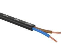 Провод ЭРА ШВВП 2x0,75 мм 20м черный Б0058852 25889375