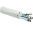 Экранированный кабель витая пара Hyperline FUTP24W-C5-S24-IN-LSZH-GY F/UTP, категория 5, 24 пары (4 пары (24 AWG)х6), одножильный (solid), каждый 4х парник: экран - фольга и LSZH оболочка, L 1