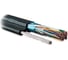 Экранированный кабель витая пара Hyperline FUTP25-C3-S24-SW-OUT-PE-BK F/UTP, категория 3, 25 пар (24 AWG), одножильный (solid), экран - фольга, с металлическим тросом, внешний, UV PE, -40C – 1