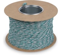Кроссировочная витая пара Cabeus неэкранированная U/UTP (Jumper Wire) категория 5e, 1 пара (24 AWG), одножильный (solid), без общей внешней оболочки UTP-1P-Cat.5e-SOLID-CROSS-100-GN