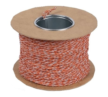 Кроссировочная витая пара Cabeus неэкранированная U/UTP (Jumper Wire) категория 5e, 1 пара (24 AWG), одножильный (solid), без общей внешней оболочки UTP-1P-Cat.5e-SOLID-CROSS-305-OR