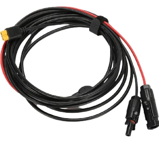 Кабель с фотоэлектрическим разъёмом EcoFlow MC4-XT60 3,5 м 4897082660958