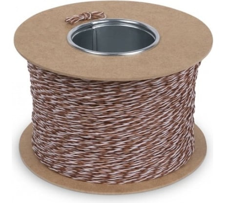 Кроссировочная витая пара Cabeus неэкранированная U/UTP (Jumper Wire) категория 5e, 1 пара (24 AWG), одножильный (solid), без общей вн UTP-1P-Cat.5e-SOLID-CROSS-305-BR