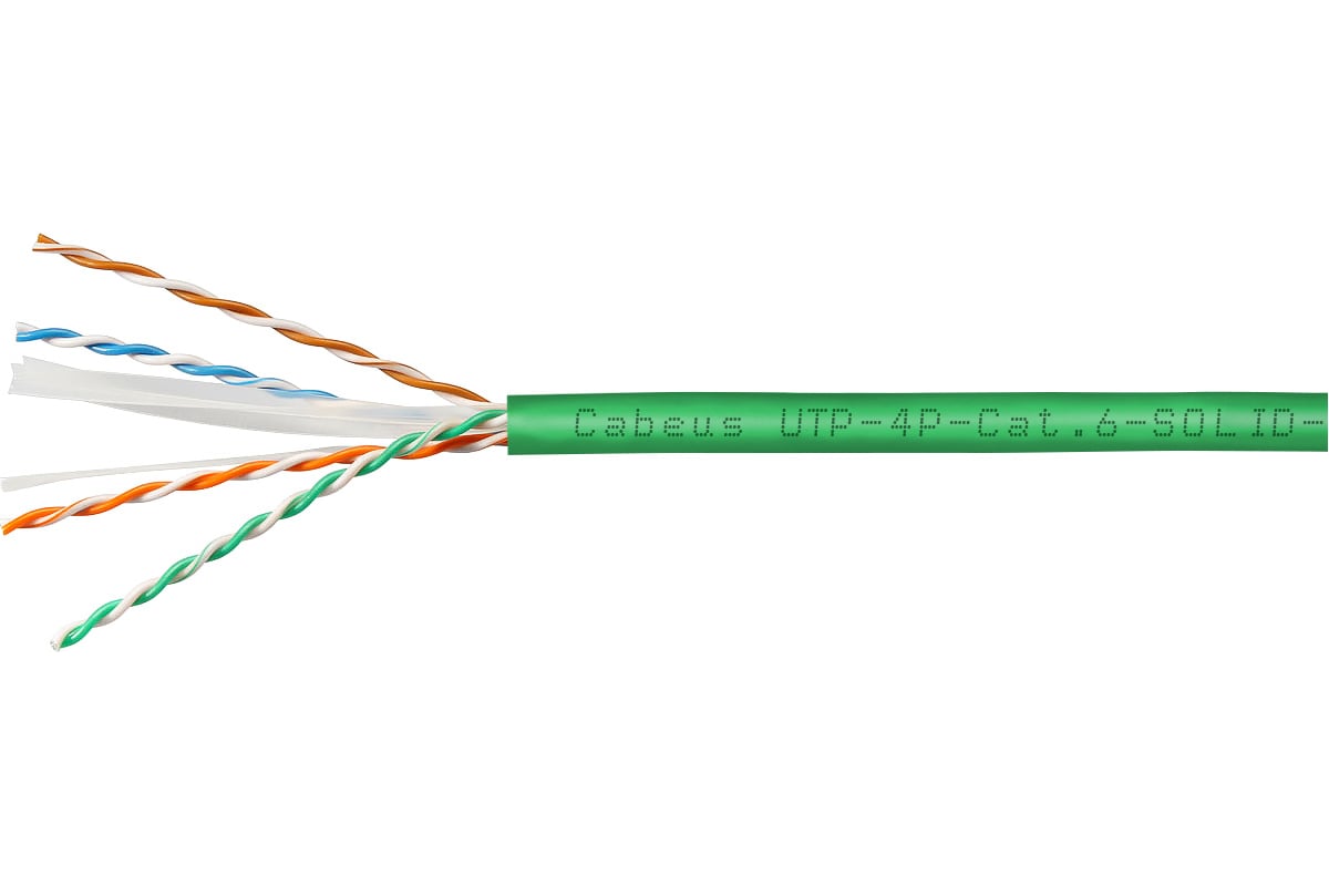 Utp 4p cat 5e solid lszh cabeus