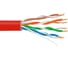 Кабель витая пара 5Bites utp / solid / 5e / 24awg / cca / pvc / red / 100m US5505-100A-RD 1