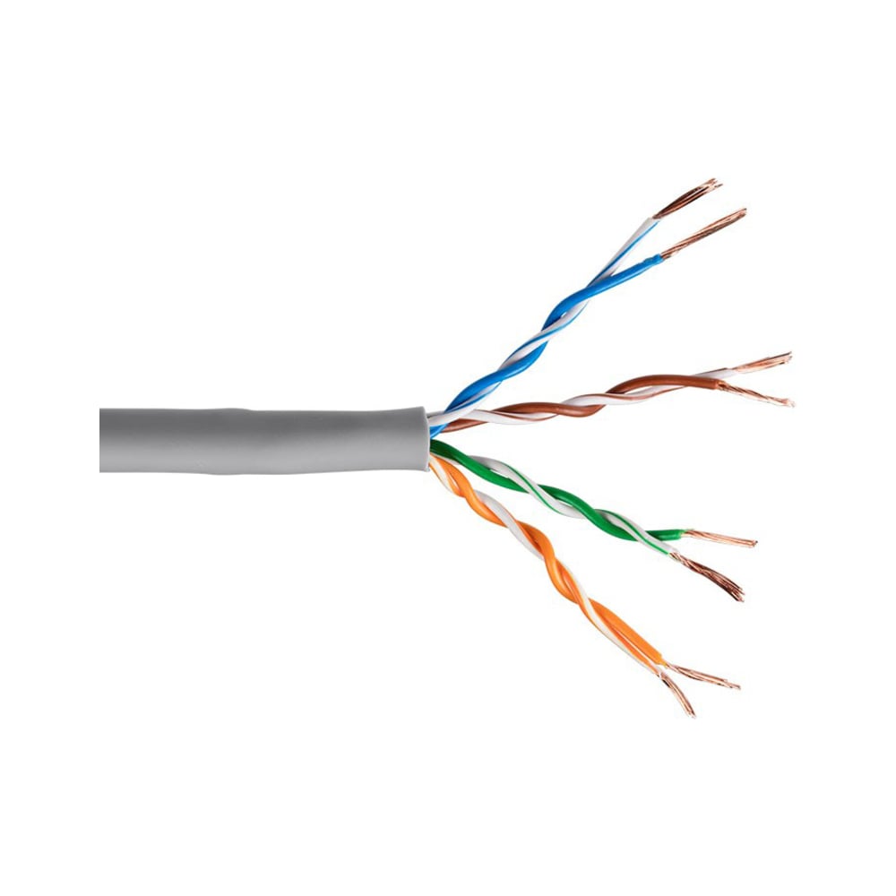 Кабельвитаяпара5Bitesutp/stranded/5e/24awg/cca/pvc/305mUT5725-305A