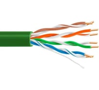 Кабель витая пара 5Bites utp / solid / 5e / 24awg / cca / pvc / green / 305m US5505-305A-GR