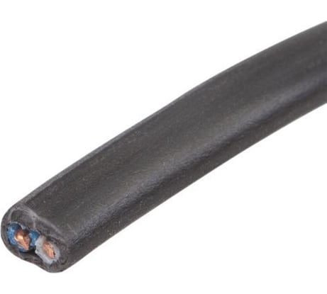 Кабель ВВГнгА 2x1,5 плоский ТУ бухта 10м КвантКабель 20024