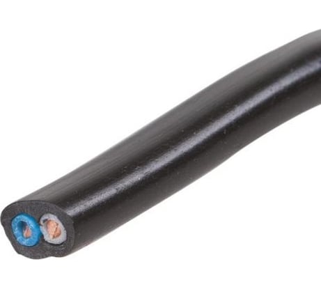 Кабель ВВГнгА 2x2,5 плоский ТУ бухта 10м КвантКабель 20086