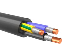 Силовой огнестойкий кабель ВВГнг(А)-FRLS МКЗ 3x1,5ок 0,66кВ (n, pe) 100 (м) Т0000113407