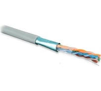 Кабель витая пара 305м Hyperline FUTP4-C5E-S24-IN-LSZH-GY 45788