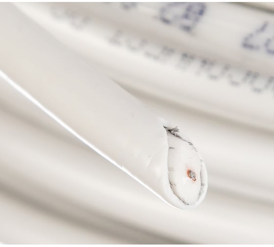 Кабель RG-6U, 48%, 75 Ом, 100м, белый PROCONNECT 01-2205