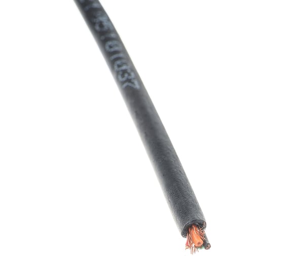 Комбинированный шнур ШВЭП /ШСМ/ REXANT 4x0.12 кв. мм, 200м, черный 01-4034