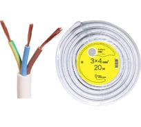 Кабель ПВС 3x4 20м бухта ПАН ЭЛЕКТРИК 23564 4