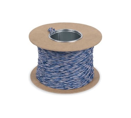 Витая пара кроссировочная категории Cabeus 5e 1 пара UTP-1P-Cat.5e-SOLID-CROSS-500-BL