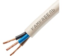 Провод Камкабель ПВС 3x6 мм 100 м ГОСТ 231Я934P00000Г00100М