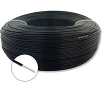 Автомобильный провод ПРОВОДНИК пгва 1x0.5 мм2 черный, 200м OZ480651L200