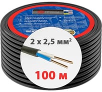 Провод ВЭКЗ ВВГмб-Пнг(А)-LS 2х2,5ok(N) (Бухта 100 м) 14951