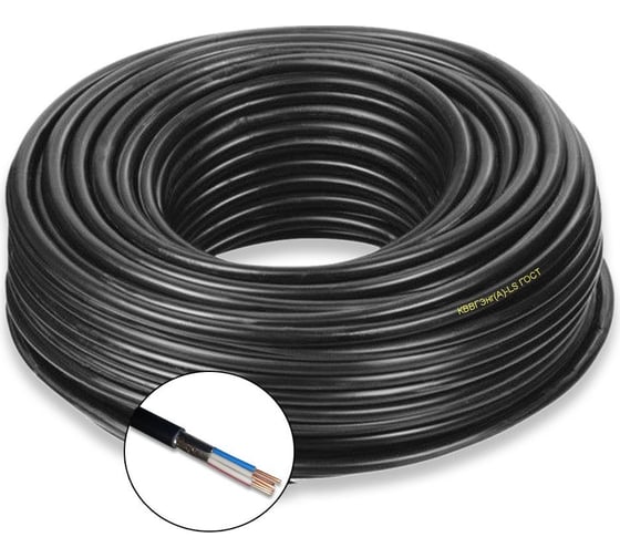 Контрольный кабель ПРОВОДНИК кввгэнг(a)-ls 4x1 мм2, 50м OZ2293L50