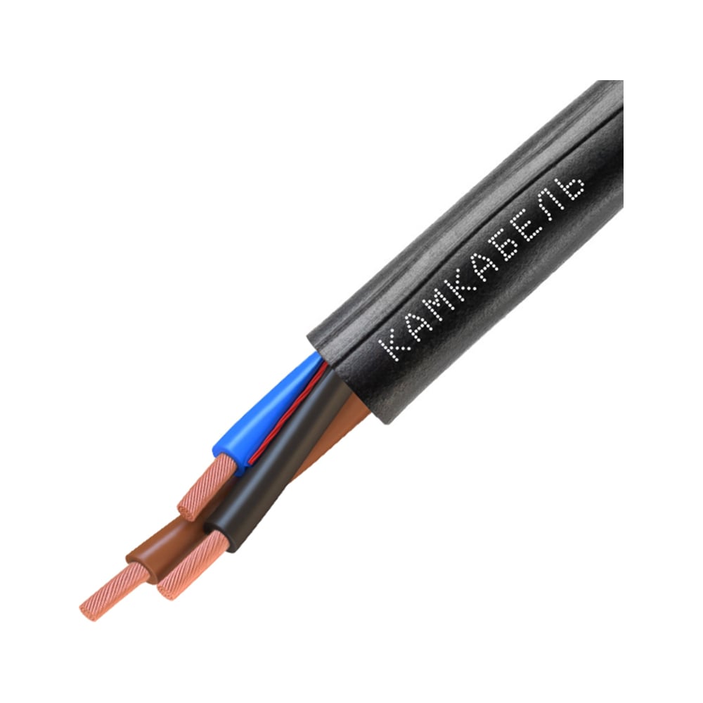 Кабель КГТП 3x1,5 220/380-3 100м Камкабель 11K/П2Я000013200100М ...