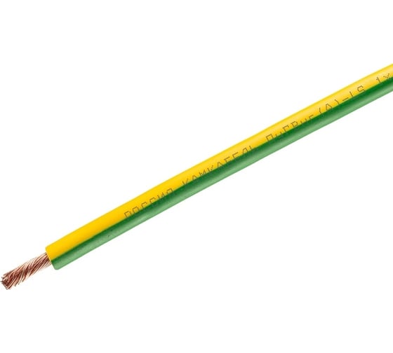 Провод ПуГВнг(А)-LS 1x1,0 З-Ж 100м Камкабель 221ЯР10DШ1U0К000100М