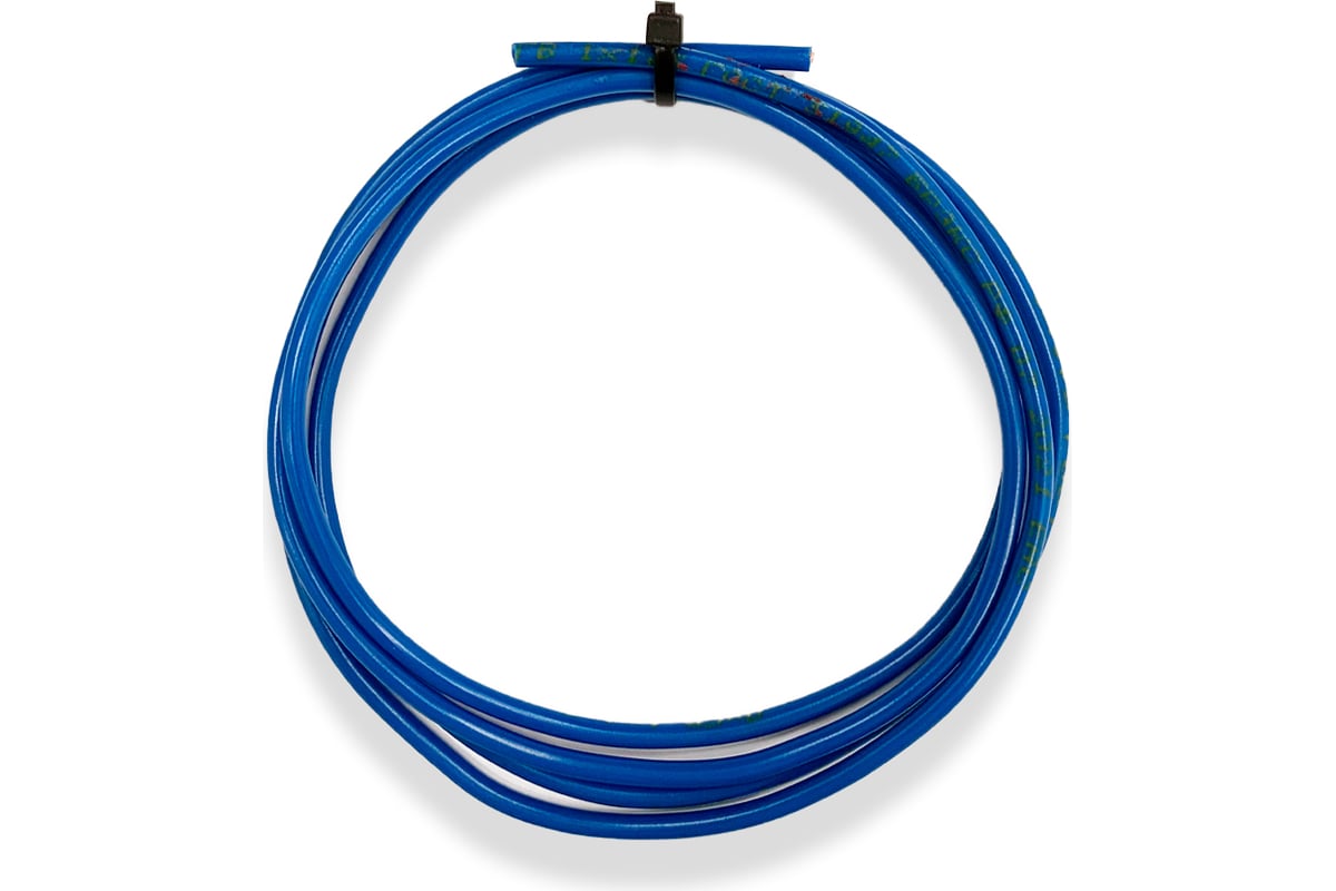 Установочный провод ПУГПнг(А)-HF ПРОВОДНИК 1x10 мм2 синий, 100м .
