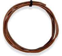 Электрический провод ПУГВ ПРОВОДНИК 1x1 мм2 коричневый, 1м OZ250869L1