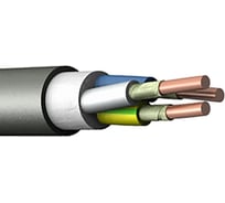 Кабель АО Элкаб-КЗ ВВГнг(А)-FRLS 3x2,5 ок (N.РЕ)-1, бухта 100м А1728