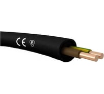 Кабель АО Элкаб-КЗ ВВГ 2x1,5 ок (N)-1,0 бухта (100м) А1670