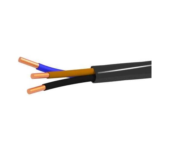 Кабель АО Элкаб-КЗ ВВГ 3x1,5 ок (N, РЕ)-1 бухта (200м) А1679