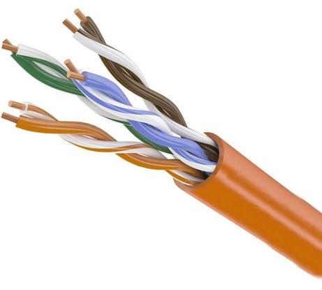 Кабель Folan U/UTP CAT5e ZH нг(А)-HF 4PR (4x2х0,52), 305м U42052ZHHF