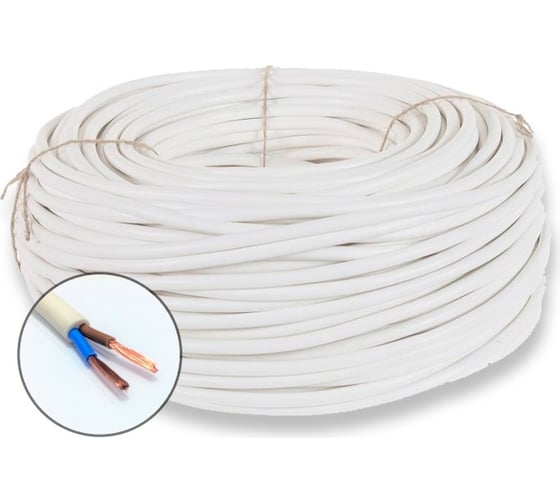 Бытовой провод ПРОВОДНИК пвснг(a)-ls 2x1.5 мм2, 20м OZ63783L20 1