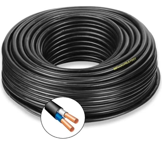 Силовой кабель ПРОВОДНИК ввгнг(a)-frls 2x4 мм2, 100м OZ219964L100 1