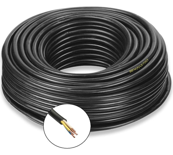 Силовой кабель ПРОВОДНИК ввгнг(a)-ls 4x2.5 мм2, 150м OZ10340L150